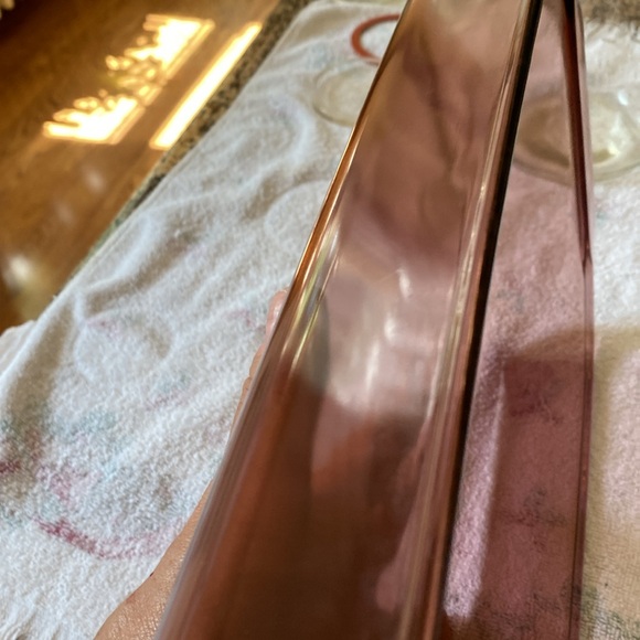 Pyrex Cranberry Visions 3 Qt. Glass Rectangle Pan Dish 235-R Vintage 80s - Picture 8 of 9